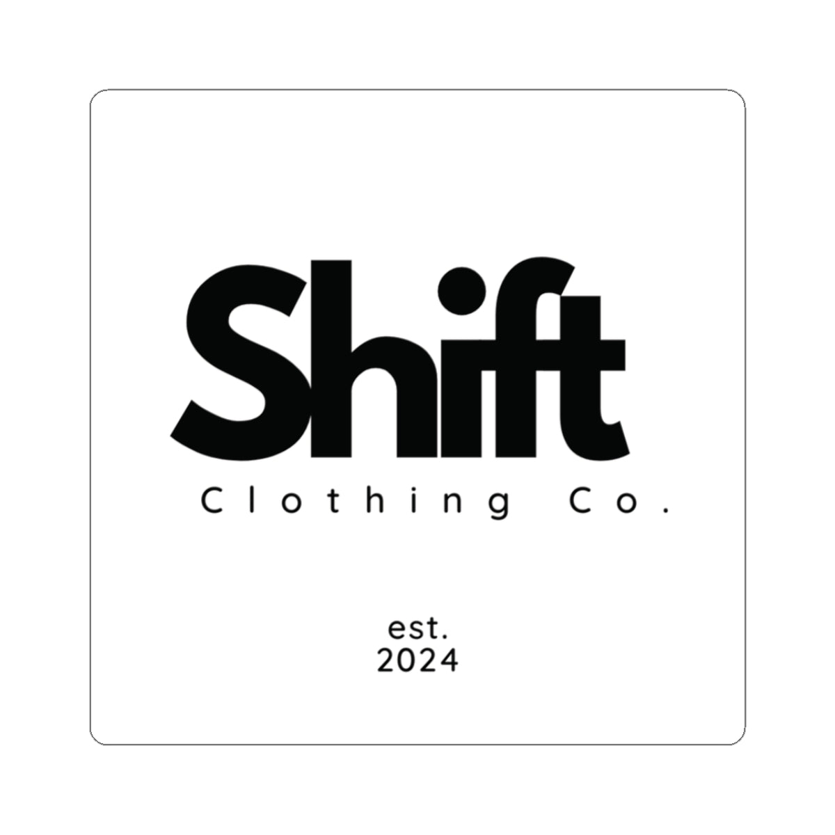 Shift Logo Sticker