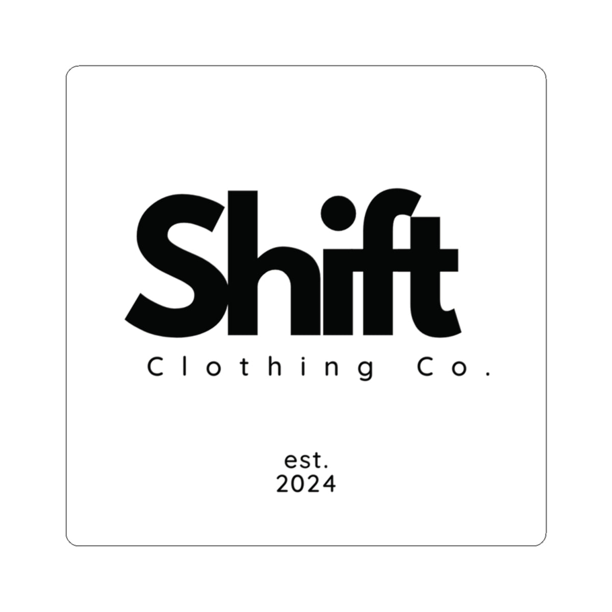 Shift Logo Sticker